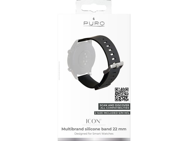 Puro ICON Multibrand - Urrem älykellolle - S/M ja M/L mallia