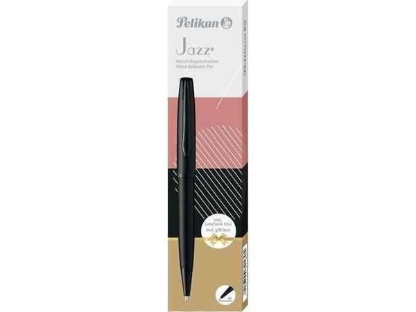 Pelikan Kulspetspenna Jazz Noble Elegance K36 Carbon Black Folding Box Pelikan Kulspetspenna Jazz Noble Elegance K36 Carbon Black Folding Box
