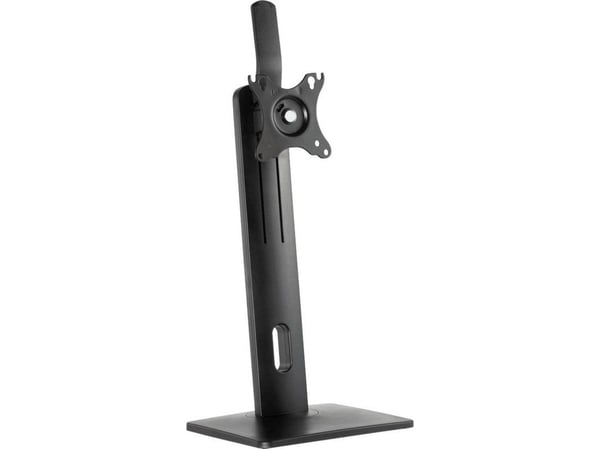 eSTUFF - Stativ - for LCD-skjerm - svart - skjermstørrelse: 13"-27" - skrivebord