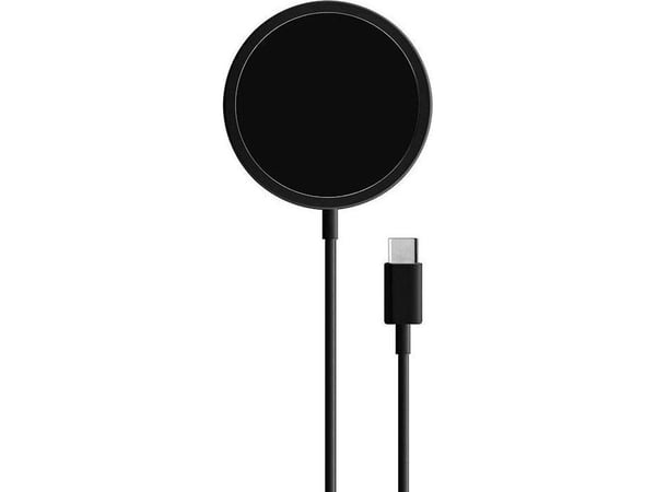 PURO CUSBCMAG1BLK, inomhus, USB, Trådlös laddning, 1 m, Svart