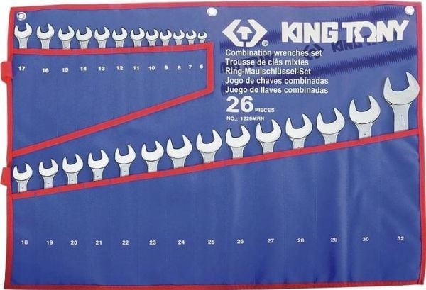 KING TONY LOCK jakoavaimet 6-32mm 26kpl ETUI