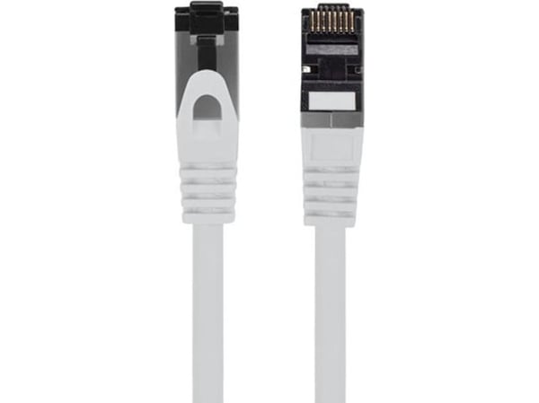 Lanberg - Koppeledning - RJ-45 (hann) til RJ-45 (hann) - 3 m - 6 mm - S/FTP - CAT 8.1 - halogenfri - grå