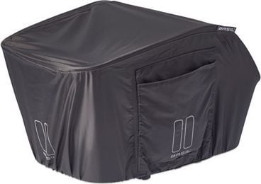 Basil regntrekk til sykkelkurv KEEP DRY RAINCOVER-M grå (BAS-50455)