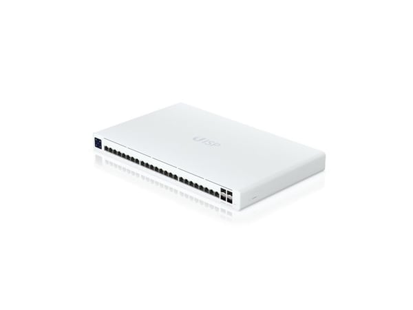 Ubiquiti UISP Professional - Switch - Styrt - 16 x 10/100/1000 (PoE) + 4 x 1 Gigabit / 10 Gigabit SFP+ + 8 x 10/100/1000 - stasjonær - PoE