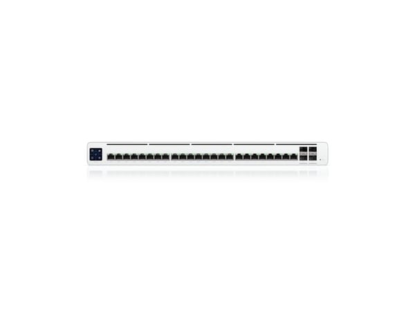 Ubiquiti UISP Professional - Switch - Styrt - 16 x 10/100/1000 (PoE) + 4 x 1 Gigabit / 10 Gigabit SFP+ + 8 x 10/100/1000 - stasjonær - PoE