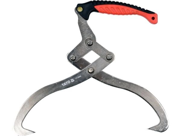 Yato YT-79904, Log tongs, Kolstål, Polyvinylklorid (PVC), Röd, Svart, Rostfritt stål, 300 mm, 450 mm Yato YT-79904, Log tongs, Kolstål, Polyvinylklorid (PVC), Röd, Svart, Rostfritt stål, 300 mm, 450 mm