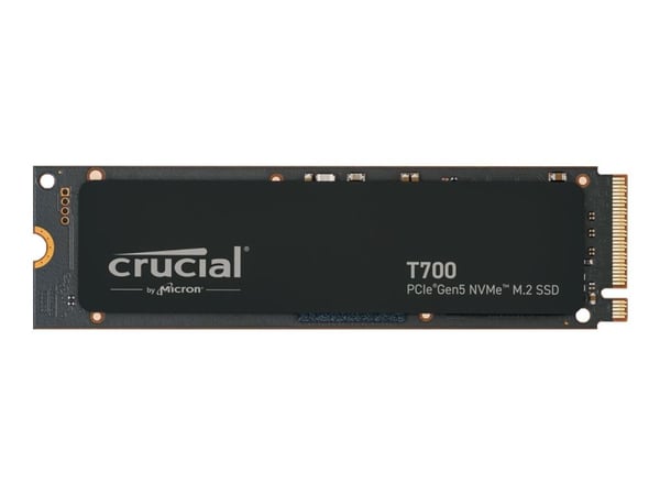 Crucial T700 - SSD - kryptert - 2 TB - intern - M.2 - PCI Express 5.0 (NVMe) - TCG Opal Encryption 2.01
