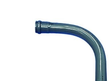 PVC-böj 90° 110 mm PN10 med fast muff. Wavin