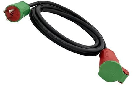 Förlängningssladd 25 m H07RN-F 3G1,5 16A med dansk stickpropp