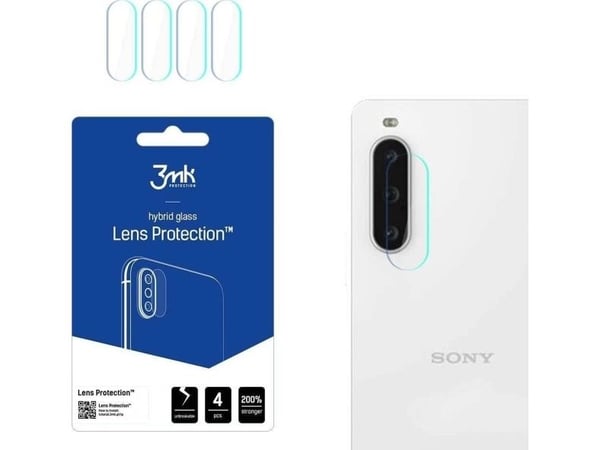 3MK 3MK Lens Protect Sony Xperia 10 V Suojaus kameran objektiiville 4kpl