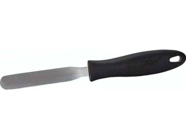 Patisse glasskniv/spatel 11 cm sølv/svart rustfritt stål