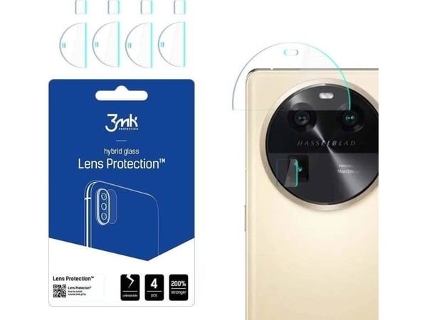 3MK 3MK Lens Protect Oppo Find X6 Kameralinsebeskyttelse 4 stk