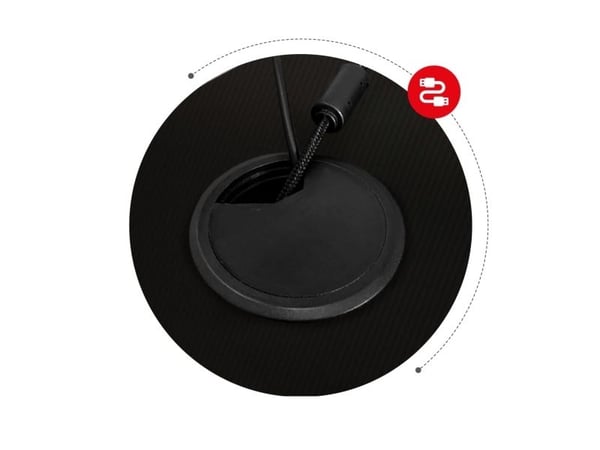 Huzaro Hero 2.5, Rett, Rektangulær form, PVC, Aluminium, Spilling, Karbonfiber