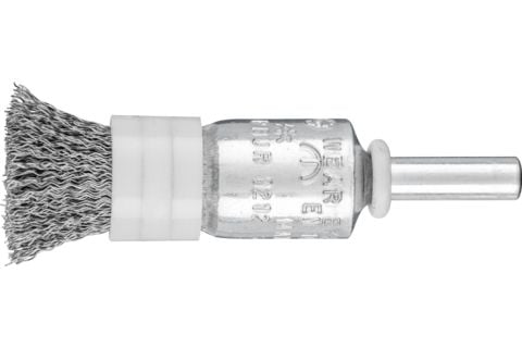 PFERD 43212001, Kopp stålbørste, 6 mm, 1,3 cm, 15000 RPM, 10 stykker