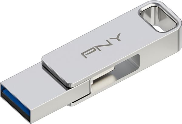 PNY Duo-Link - USB flash-enhet - 64 GB - USB 3.2 Gen 1 / USB-C