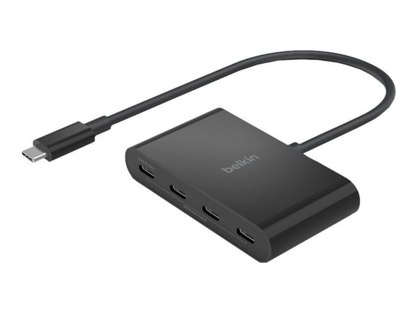 Belkin - Hubb - 4 x USB-C - skrivbordsmodell