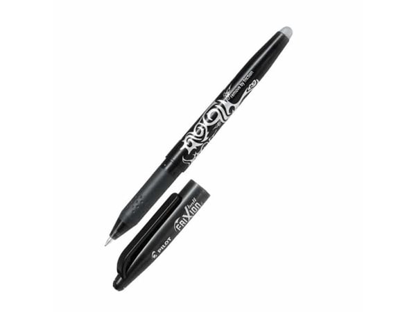 Pilot BL-FR7-B, Gelépenn med hette, Svart, Svart, 0,7 mm, 1 stykker