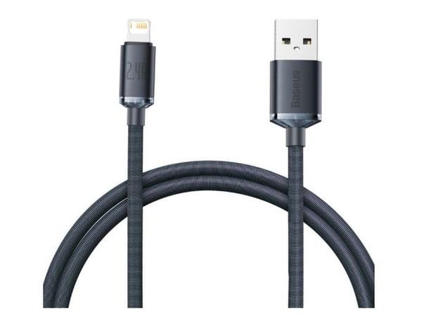 Baseus CAJY000001, Lajittelu, USB A, Lightning, 1,2 m, Hanstik, Hanstik