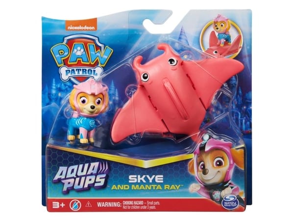 PAW Patrol PAW VHC Hero Pups Aqua Skye GML, 3 vuosi/vuosia, Monivärinen