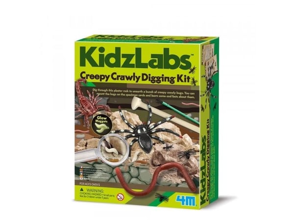 4M Creepy Crawly Digging Kit, Vitenskapsleketøysett, Arkeologi