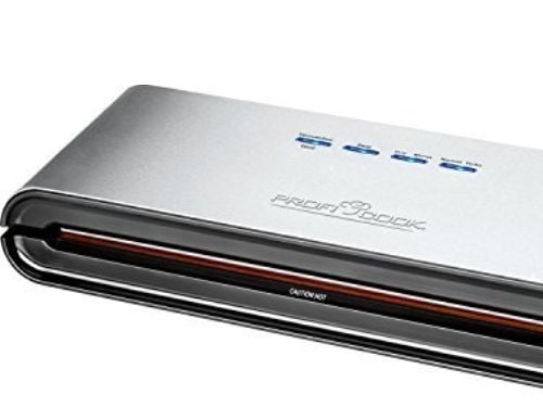 ProfiCook PC-VK 1080 - Vakuummaskin för plastpåsar - 120 W - rostfritt stål/svart