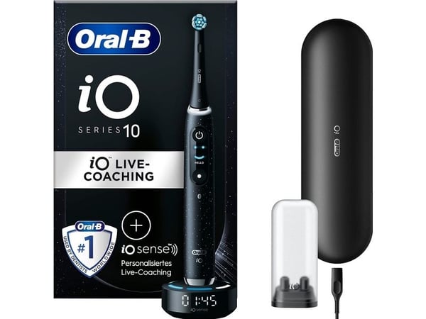 Oral-B iO Series 10 elektrisk tannbørste svart