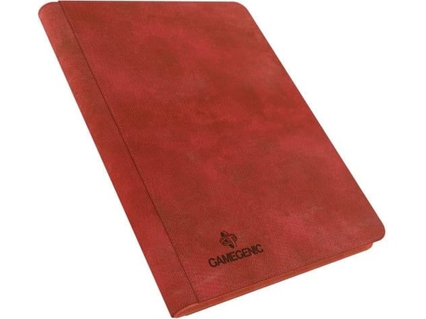GameGenic Zip-Up Album 18-Pocket Red