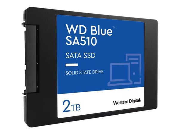 WD Blue SA510 WDS200T3B0A - SSD - 2 TB - intern - 2,5" - SATA 6Gb/s