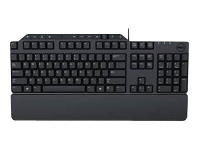 KB-522 USB-kablet multimedietastatur for bedrifter, svart