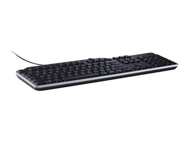 KB-522 USB-kablet multimedietastatur for bedrifter, svart
