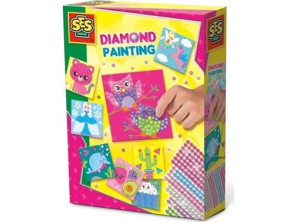 SES Creative 14119 set för barns teckning och pyssel