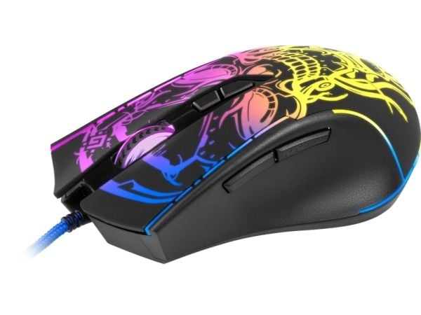 Pelihiiri, langallinen, optinen hiiri DEFENDER GM-928 BULLETSTORM 7200dpi 7P taustavalaistu