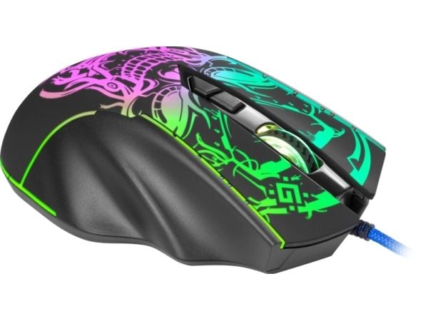 Pelihiiri, langallinen, optinen hiiri DEFENDER GM-928 BULLETSTORM 7200dpi 7P taustavalaistu