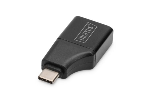 DIGITUS - Video/audio-adapter - USB-C hann til HDMI hunn - svart - 4 K 30 Hz (3840 x 2160) støtte