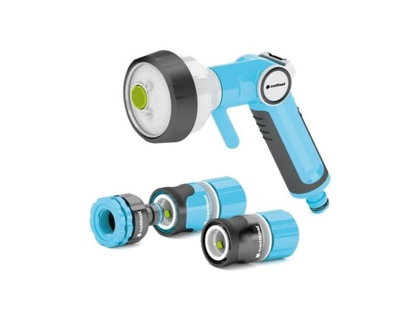 CELLFAST Ergo, Multifunksjonell sprinkler, 6 stang, Sort, Blå, Hvit