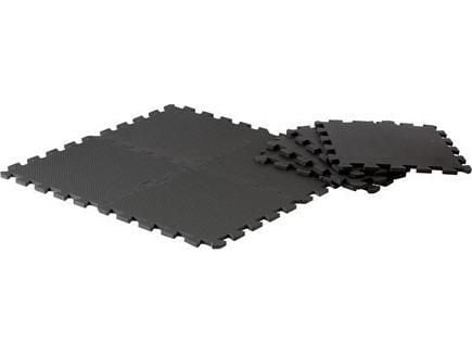 Pure2Improve pusselmattsats svart, plast (polyeten)