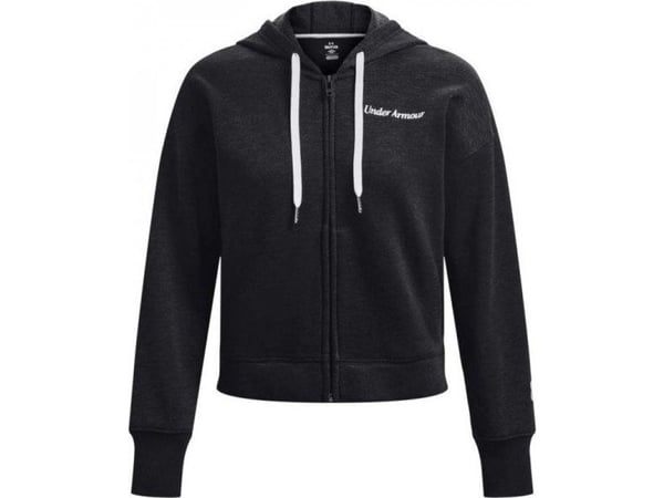 Under Armour Essential Fleece Script FZ hettegenser 1374106-001 - L