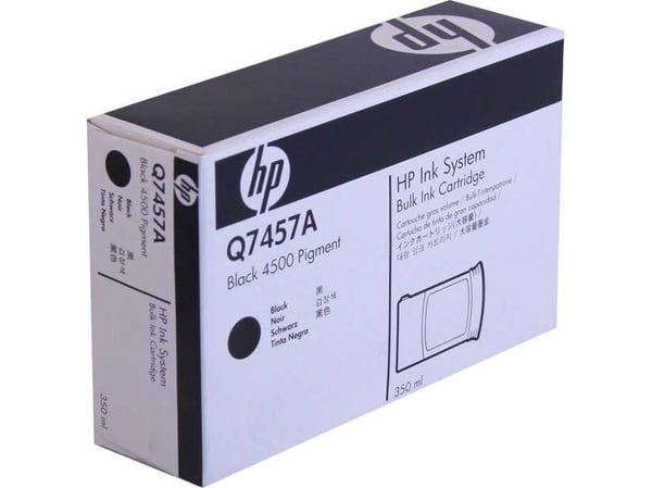 HP Black 4500 Pigment Bulk Ink Cartridge, Väriainepohjainen muste, 1 kpl
