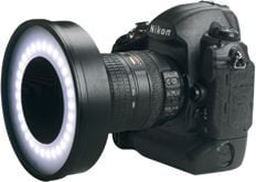 Kaiser KR 90 Ring Light - Lys på kamera - 1 hoder x 30 lampe - LED - DC