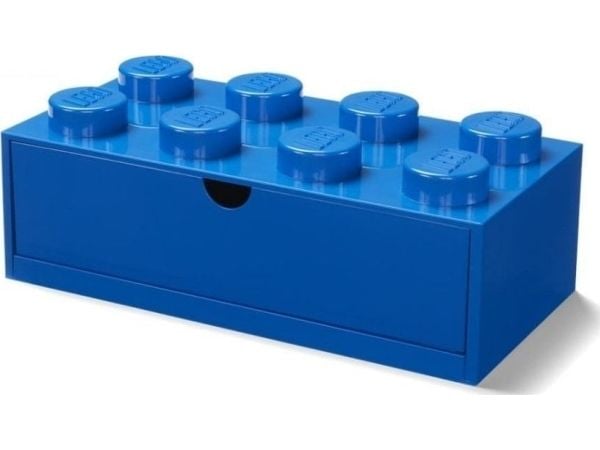 LEGO skuff til skrivebord 8 blå