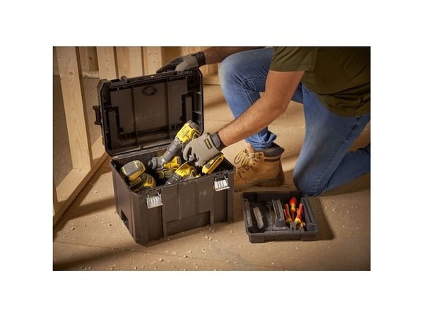 Stanley FATMAX PRO-STACK, Verktøykasse (hard), Sort, 22,2 l, 7,5 kg, Hengsel, 310 mm