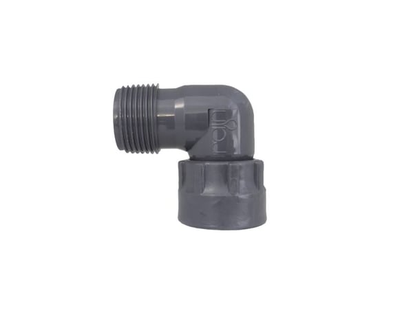 Rain Pvc Elbow W/Or 1In Fx1in M