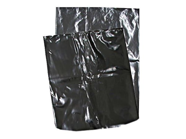 POLYETHYLENE BAG 120X75CM BLACK 100MC