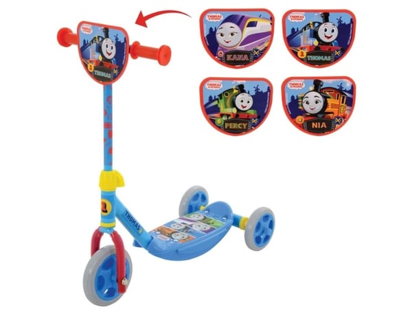 Thomas Tog 4-i-1 Deluxe trehjulet løbehjul