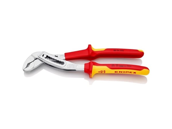 Knipex Alligator, Ponttipihdit, Terästä, Muovi, Terästä, Oranssi, Punainen, 73 mm, 25 mm