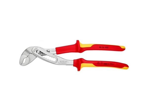 Knipex Alligator, Ponttipihdit, Terästä, Muovi, Terästä, Oranssi, Punainen, 73 mm, 25 mm