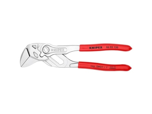 Knipex 86 03 150, Not-og-fjær-tang, 1,05 cm, 2,7 cm, Stål, Plast, Rød