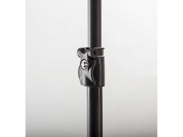 König & Meyer 23765, 3/8", Teleskopisk, 1,04 kg, Aluminium, Sort