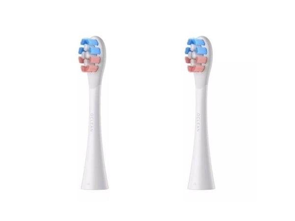 Oclean børstehode KIDS med fluor 2-pk hvit (P3K1)