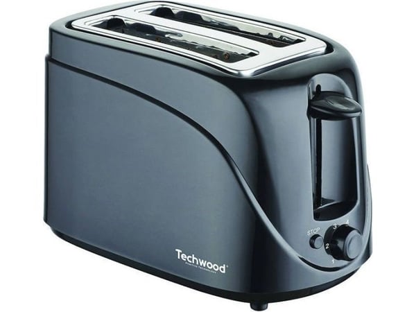 Techwood brödrost TGP-246, svart Techwood brödrost TGP-246, svart